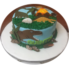 Jurrasic Park Fondant